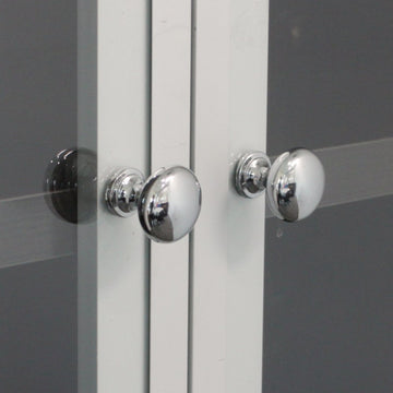 28mm Zinc Alloy Round Stainless Steel Kitchen Cabinet Knobs Drawer Handles Cupboard Knobs