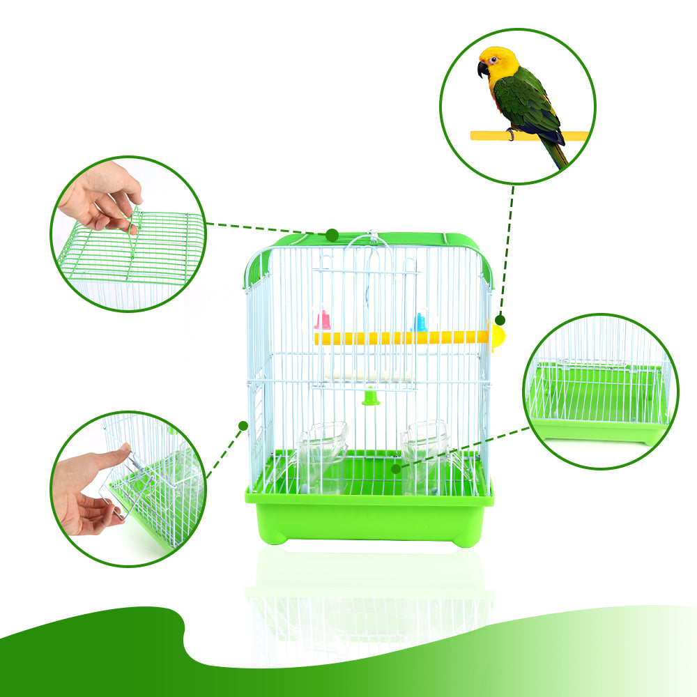 stainless steel parrot cages
