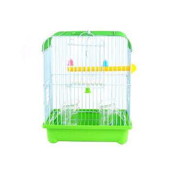 Metal Bird Cage for Canaries, Budgies & Finches