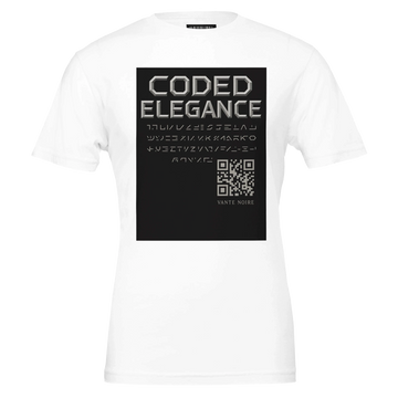 Coded Elegance by Vante Noire Premium Crewneck T-shirt – Soft & Stylish for Men
