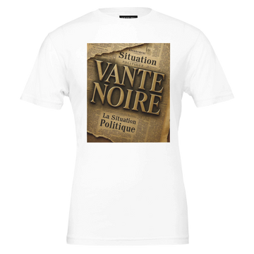 Vante Noire Men's  Press Print Crewneck T-Shirt –
