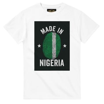 Madevin Nigeria Men's Heavyweight Cotton T-Shirt – Classic Casual Style