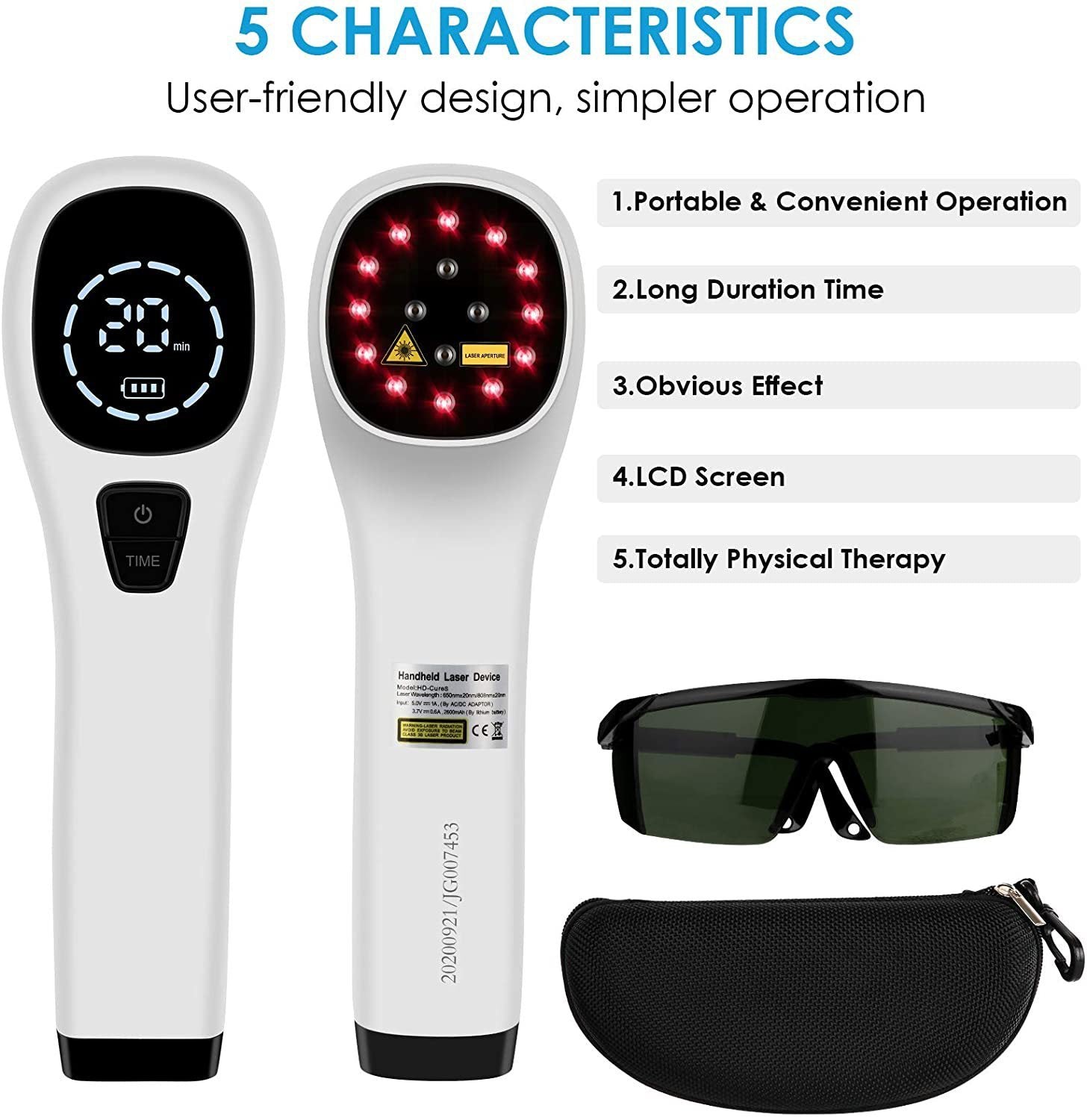 Hand-Held Red Light Therapy Device - KKAM STORES